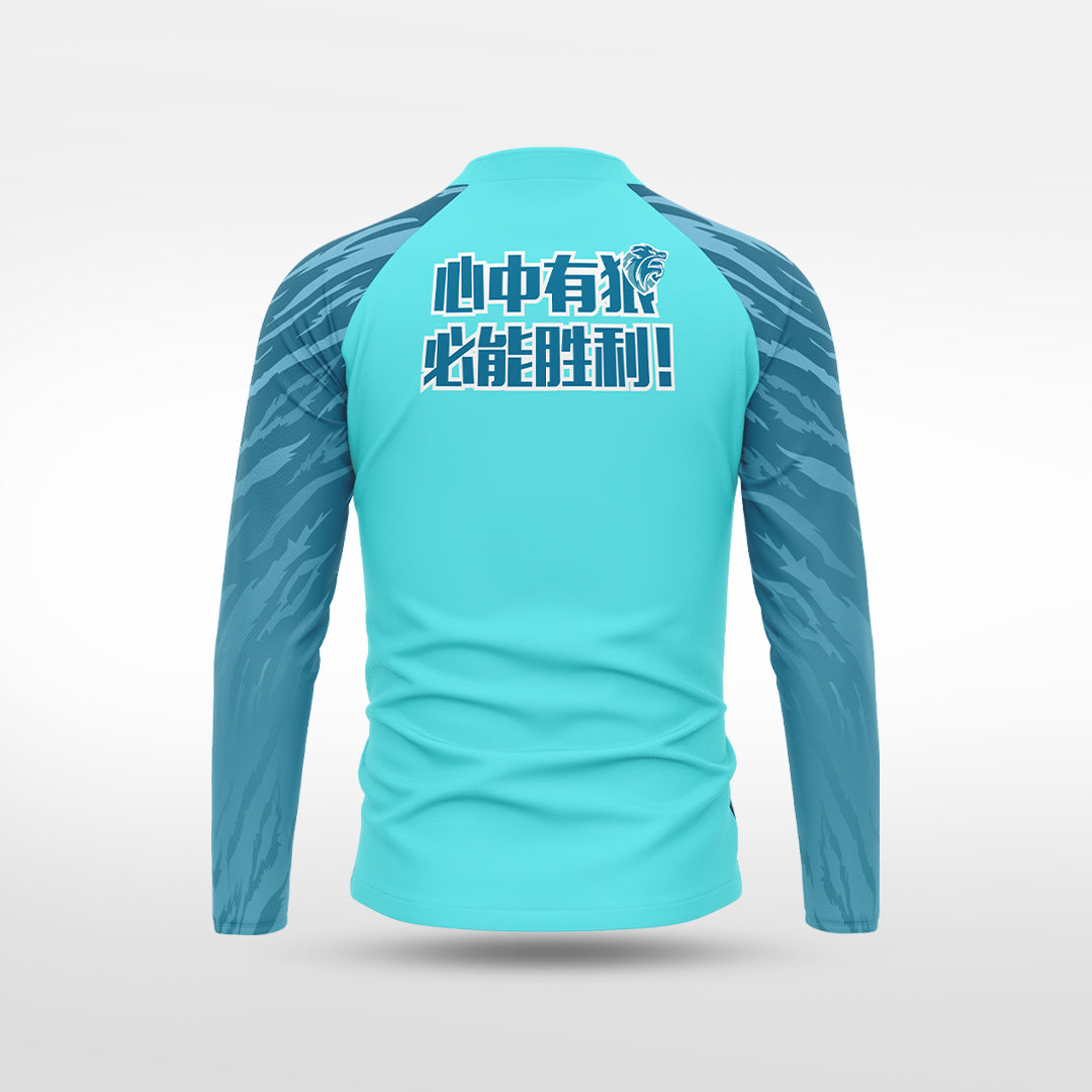 kid 1/4 Half Zip Vanta Series Wolvyn - AS233XFVY8 mediumspringgreen