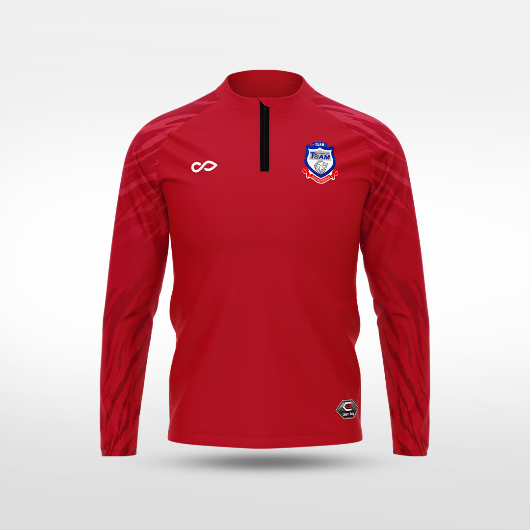 kid 1/4 Half Zip Vanta Series Wolvyn - AS233XFVY8 red