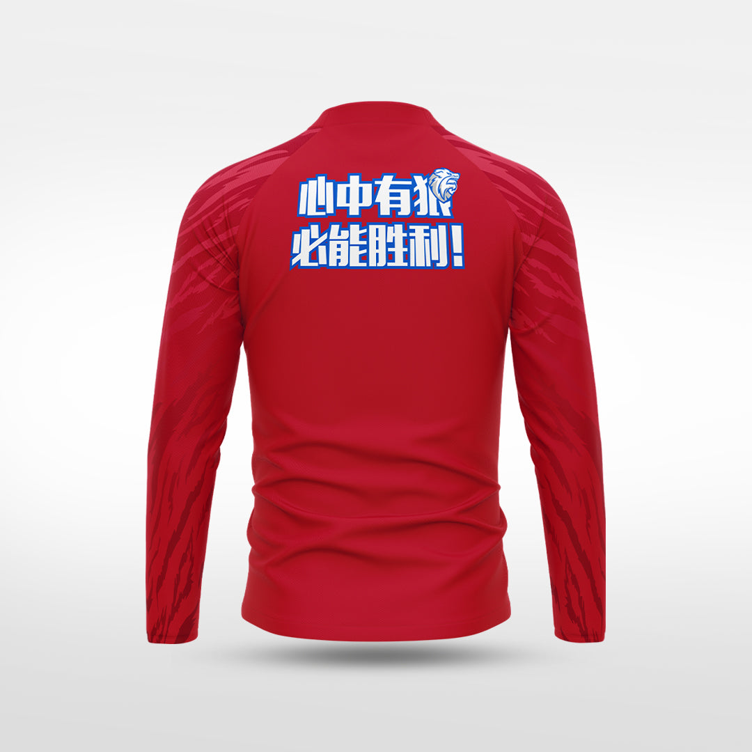 kid 1/4 Half Zip Vanta Series Wolvyn - AS233XFVY8 red