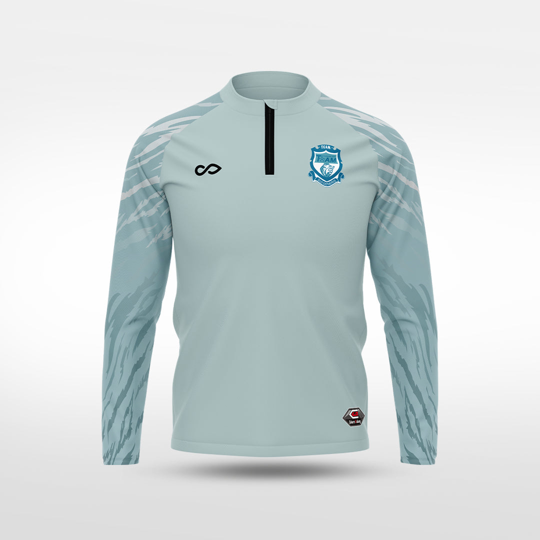 kid 1/4 Half Zip Vanta Series Wolvyn - AS233XFVY8 silver