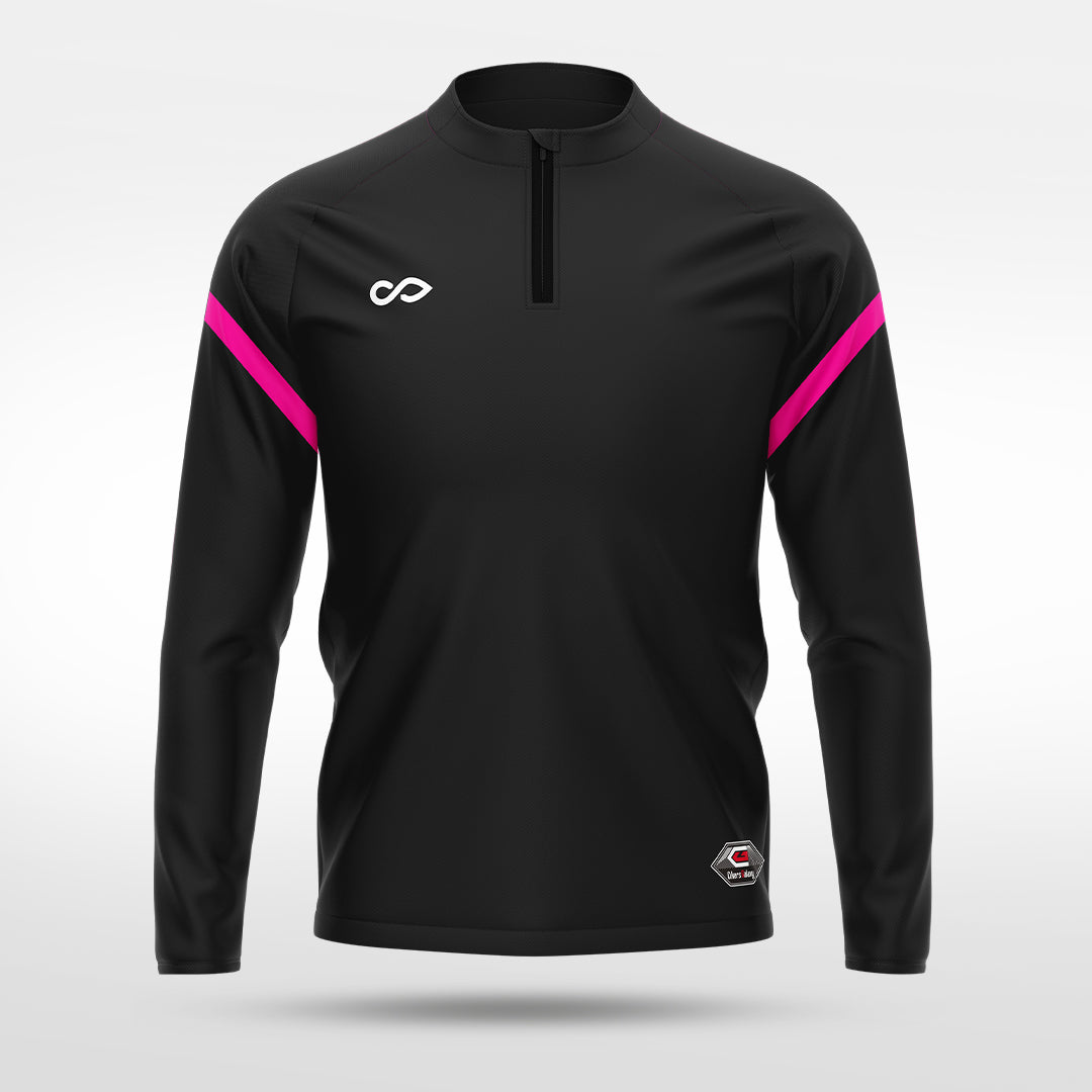 1/4 Half Zip Vanta PU Series Youlong - AS233XFYL3 black