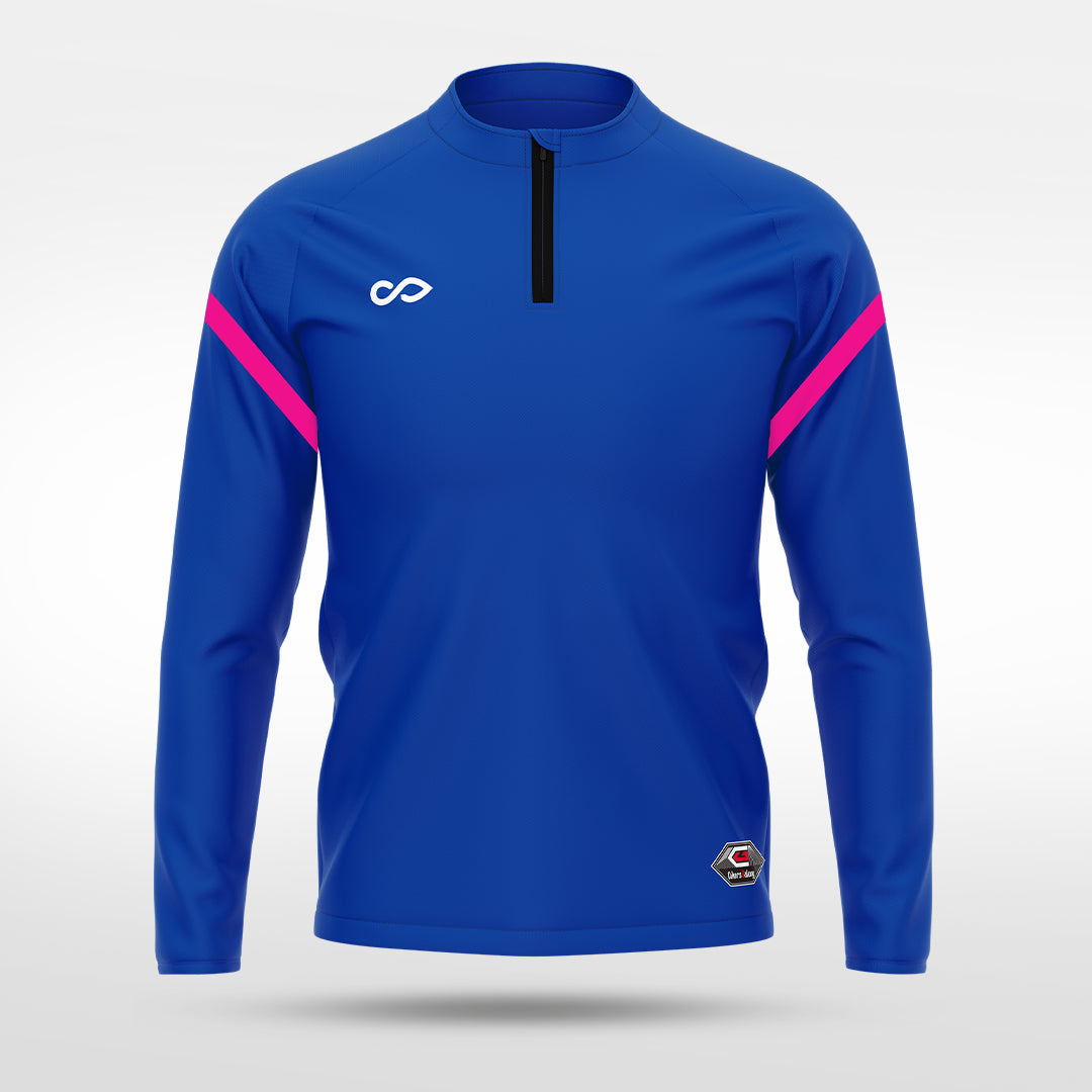 1/4 Half Zip Vanta PU Series Youlong - AS233XFYL3 blue