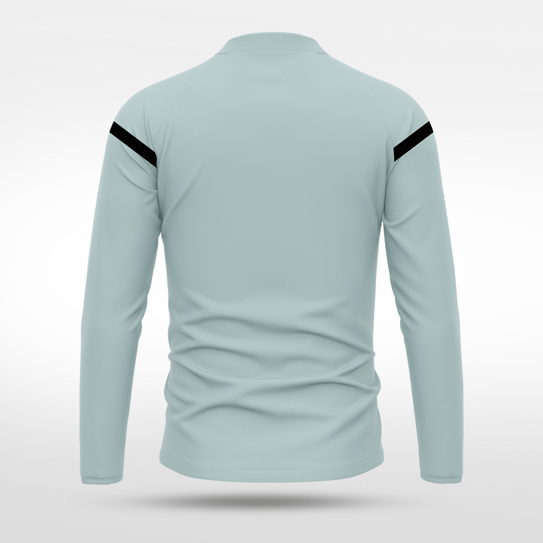 1/4 Half Zip Vanta PU Series Youlong - AS233XFYL3 silver