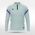 1/4 Half Zip Vanta PU Series Youlong - AS233XFYL3 silver