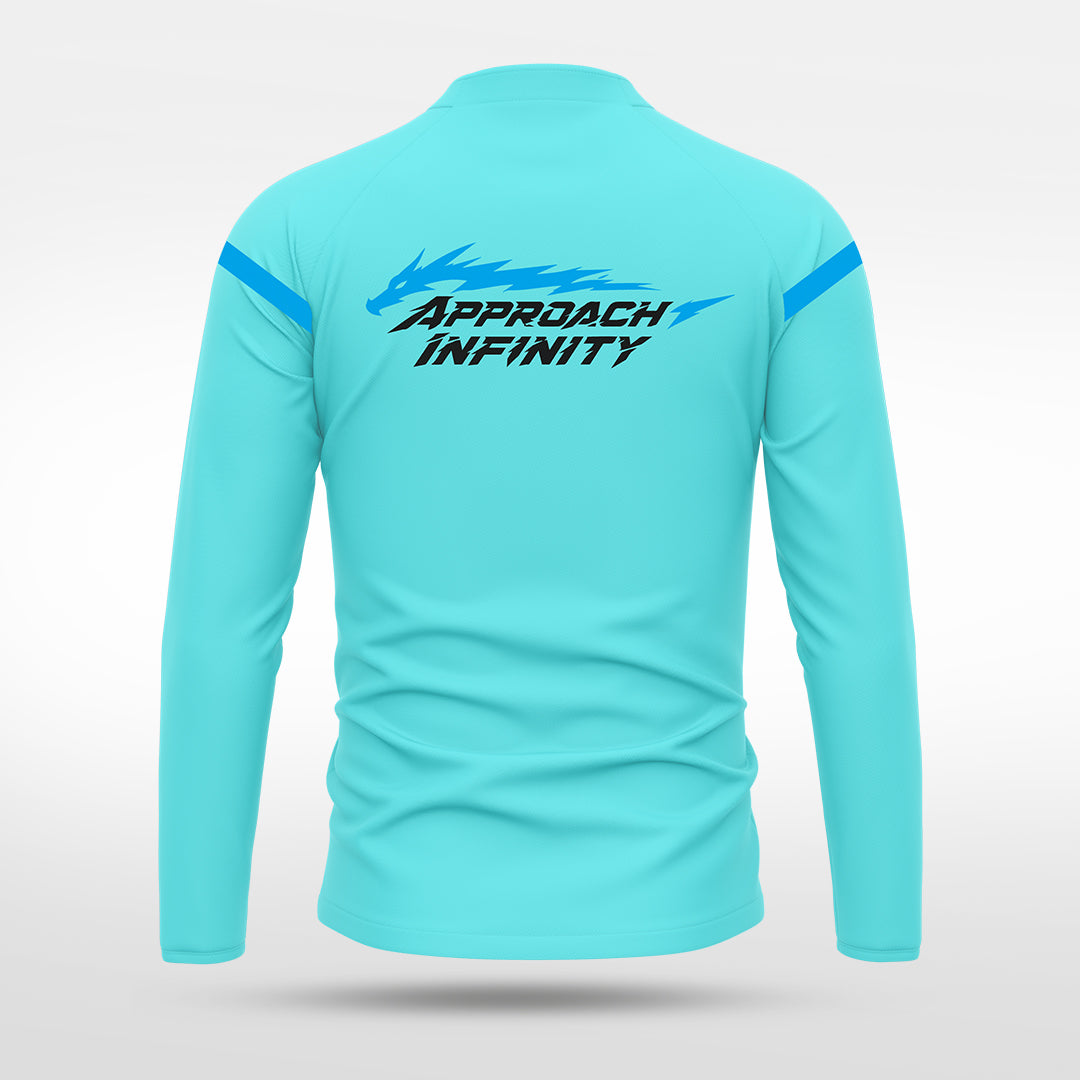 kid 1/4 Half Zip Vanta PU Series Youlong - AS233XFYL8 Mint Green