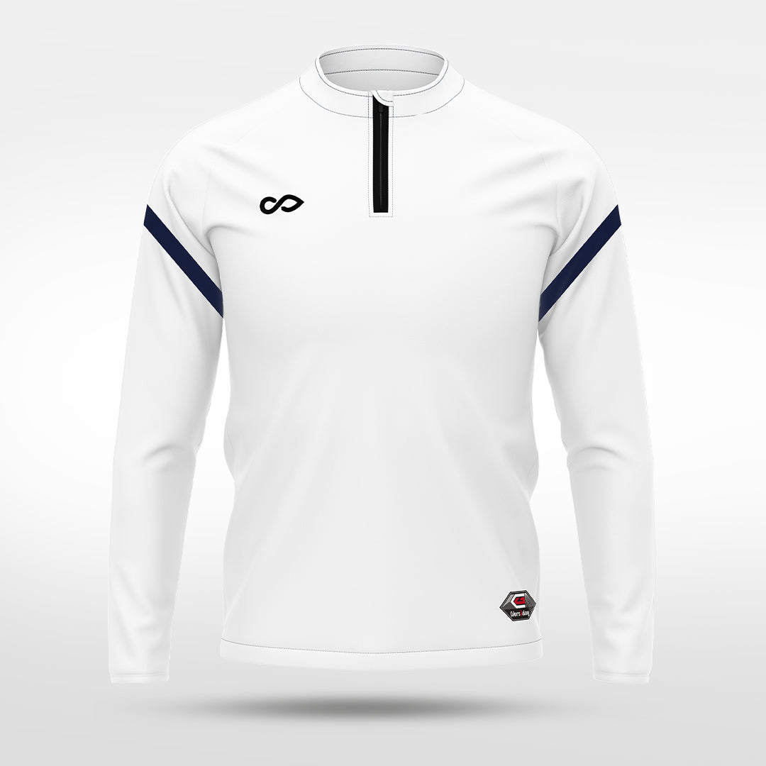 kid 1/4 Half Zip Vanta PU Series Youlong - AS233XFYL8 white
