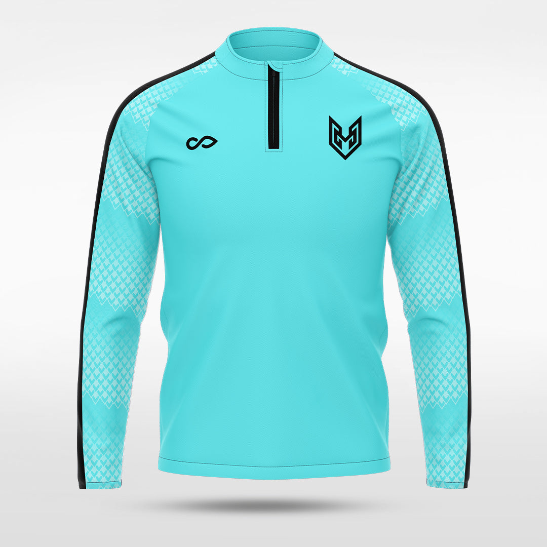 1/4 Half Zip Vanta Series Virtara - AS233XFZY3 mediumspringgreen