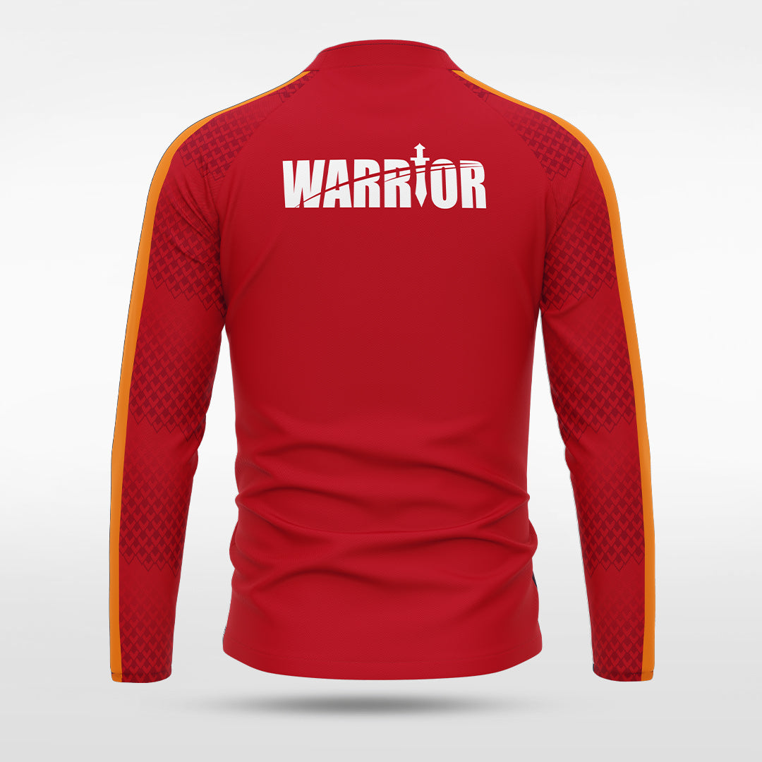 1/4 Half Zip Vanta Series Virtara - AS233XFZY3 red