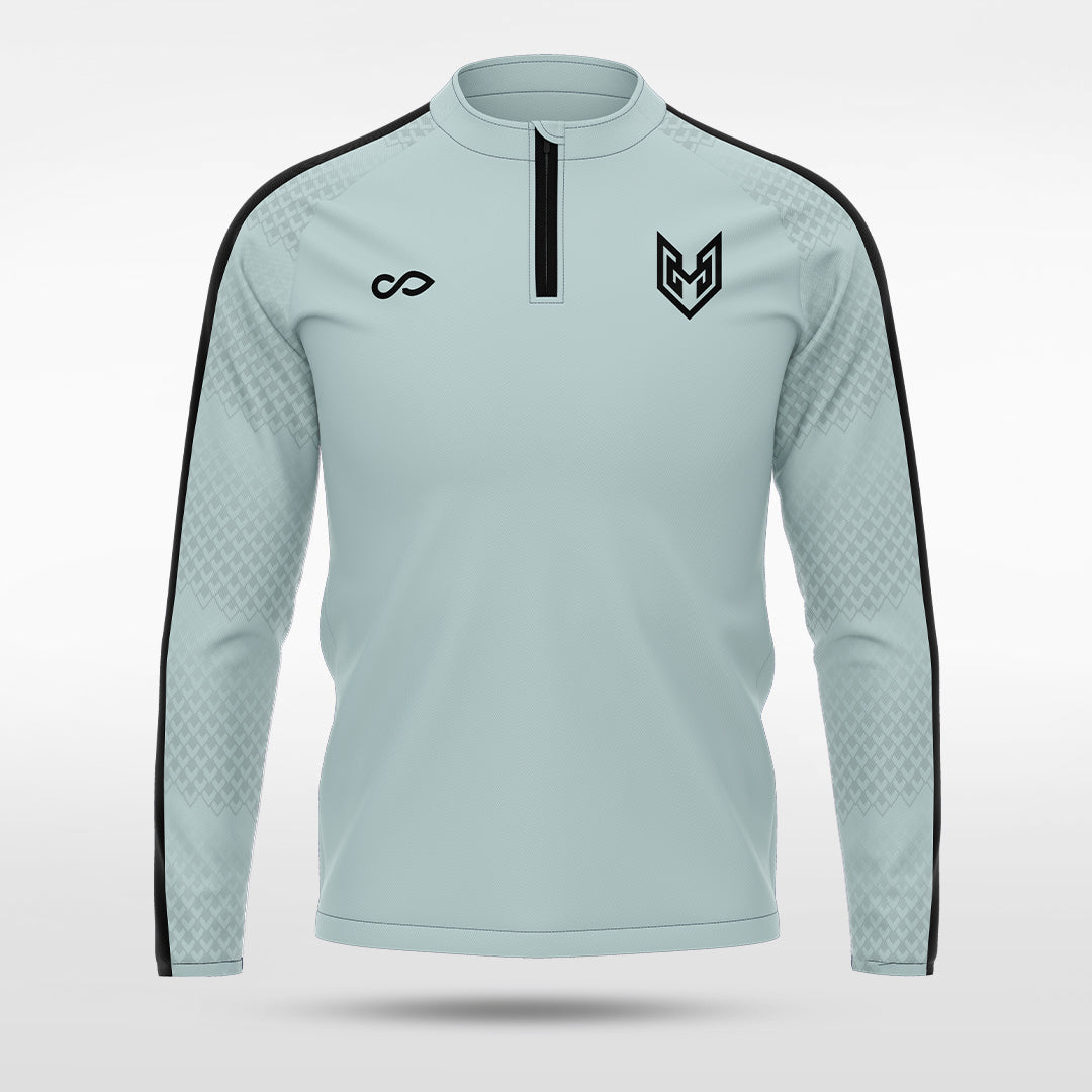 1/4 Half Zip Vanta Series Virtara - AS233XFZY3 silver