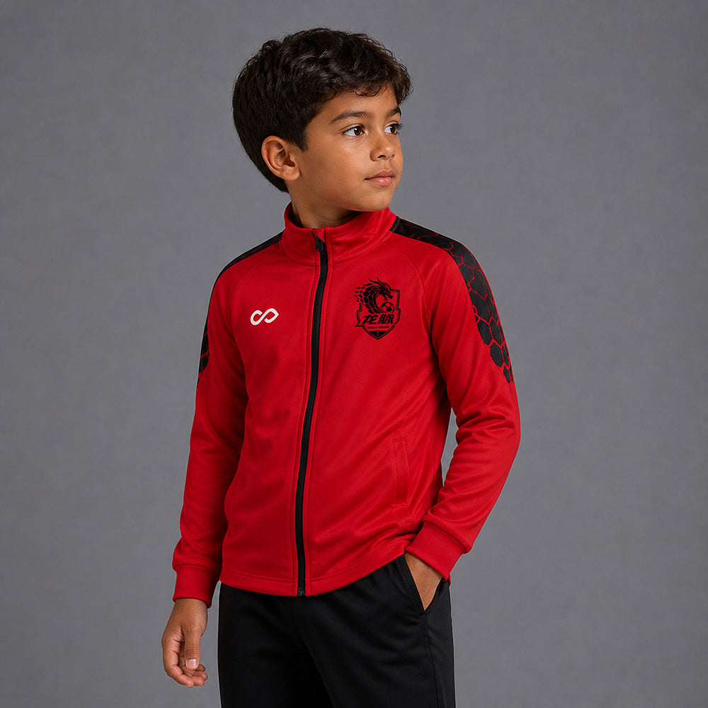 Kid 3rd Gen Jacket Vanta PU Series Draken - AS241XFLM8 red