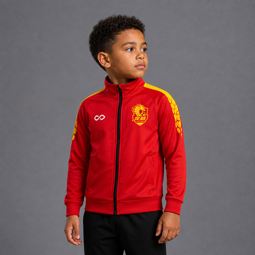 Kid 3rd Gen Jacket Vanta PU Series Draken - AS241XFLM8 red