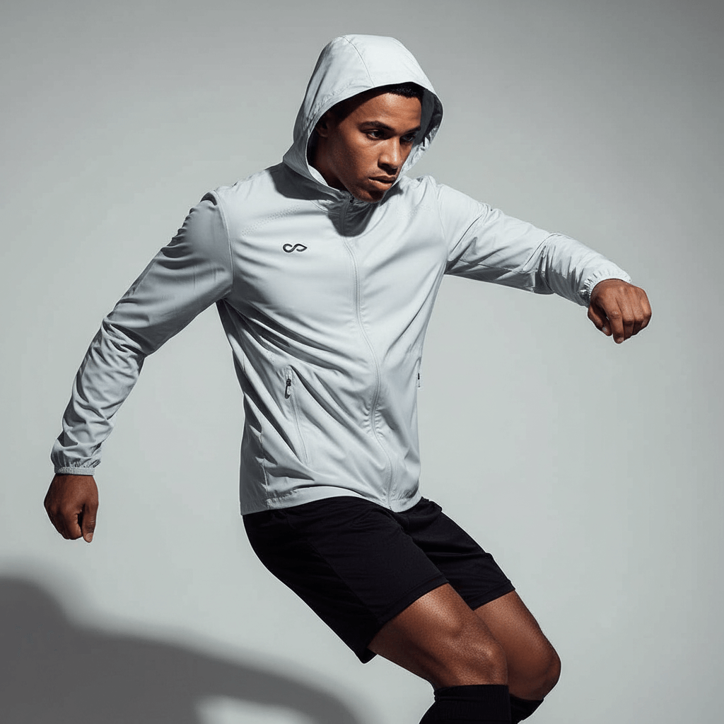 Cogitara Hooded Heat Bonded Sun Protection Jacket - AS241ZEMG3 silver