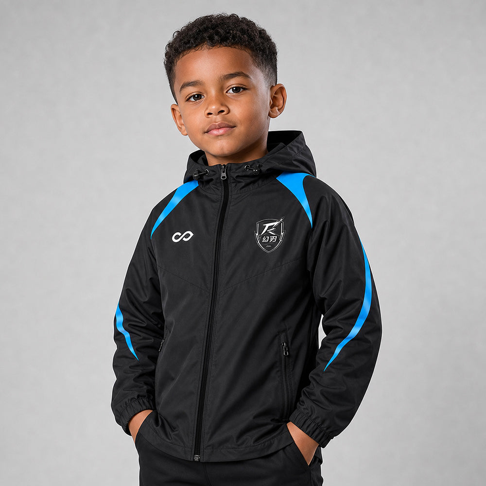 Kid 3rd Gen Rain Jacket Vanta PU Series Phantblade - AS242XFHR8 black