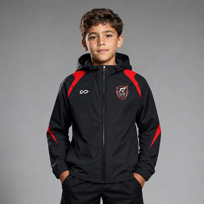 Kid 3rd Gen Rain Jacket Vanta PU Series Phantblade - AS242XFHR8 black