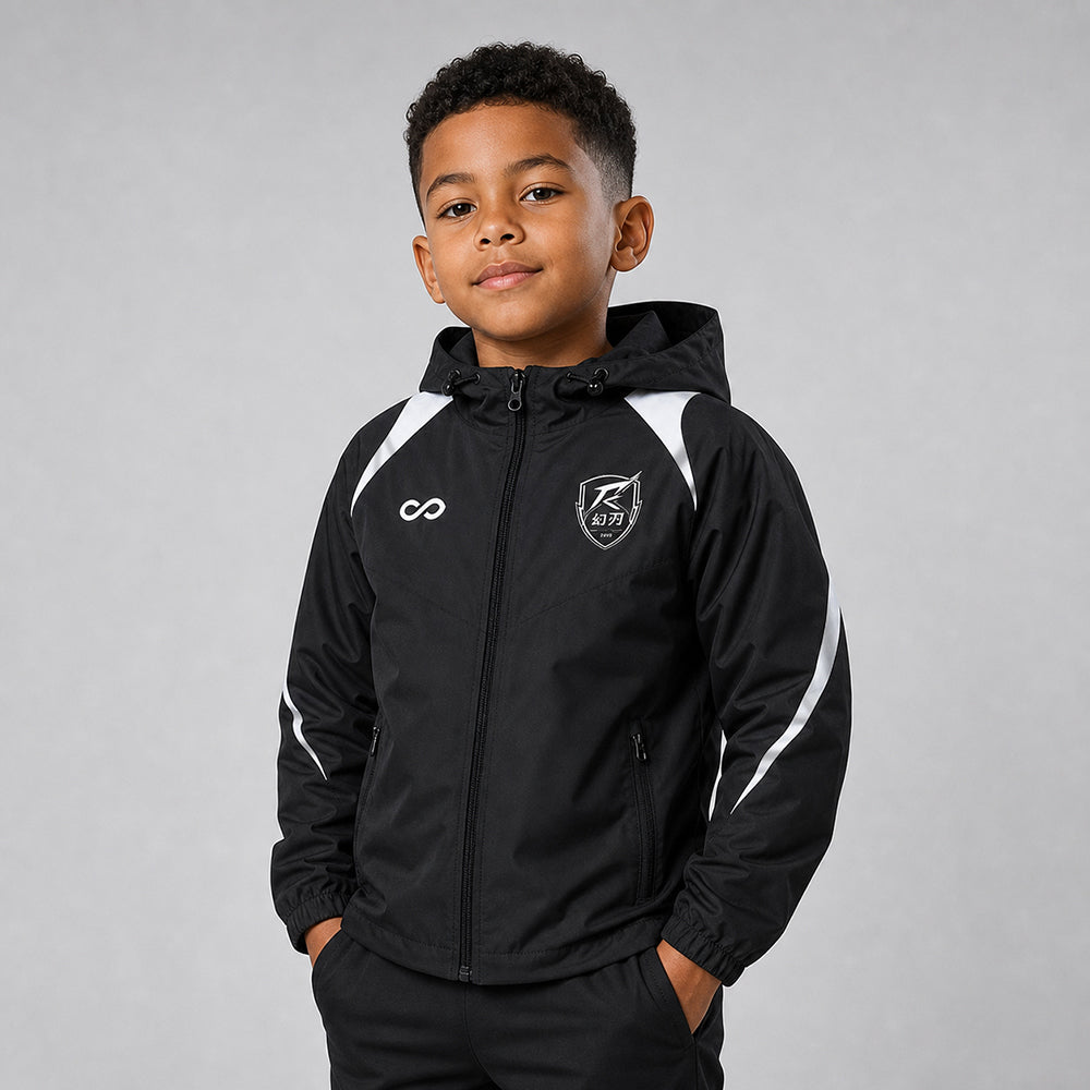 Kid 3rd Gen Rain Jacket Vanta PU Series Phantblade - AS242XFHR8 black