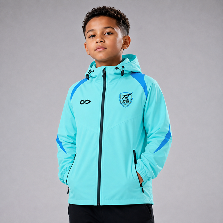 Kid 3rd Gen Rain Jacket Vanta PU Series Phantblade - AS242XFHR8 mediumspringgreen