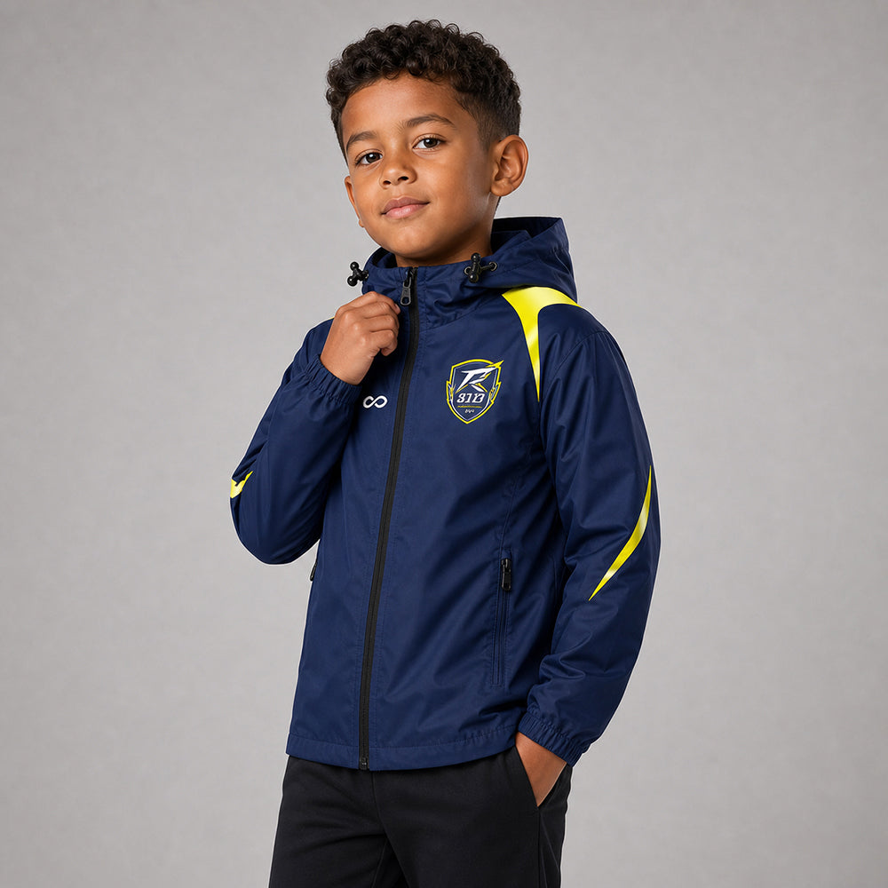 Kid 3rd Gen Rain Jacket Vanta PU Series Phantblade - AS242XFHR8 navy