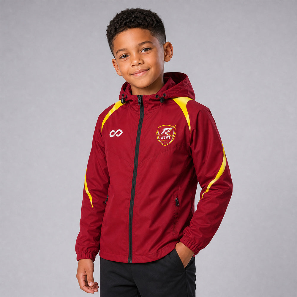 Kid 3rd Gen Rain Jacket Vanta PU Series Phantblade - AS242XFHR8 red