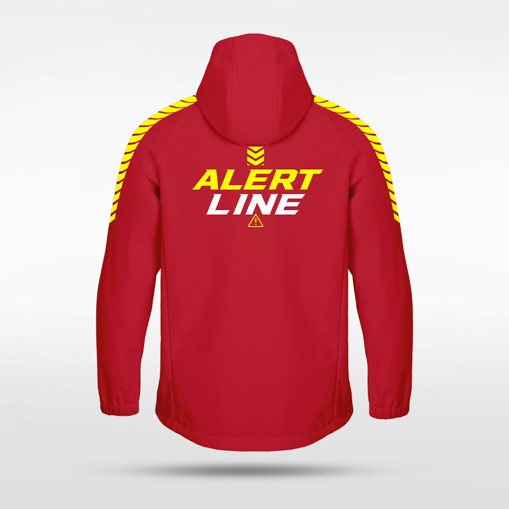 3rd Gen Rain Jacket Vanta PU Series Vigilux - AS242XFJJX3 red