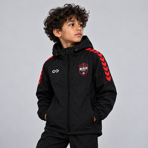 black red