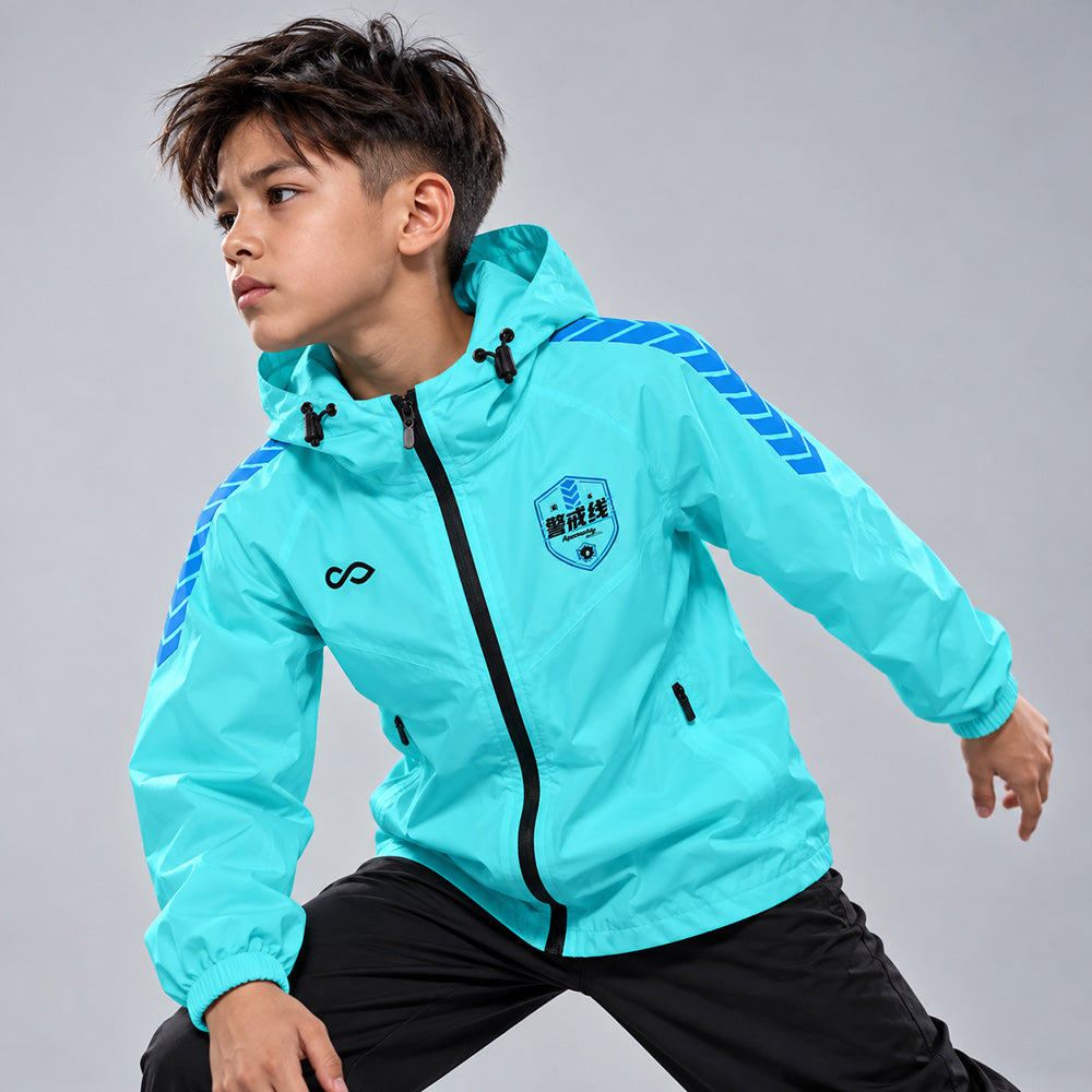 Kid 3rd Gen Rain Jacket Vanta PU Series Vigilux - AS242XFJJX8 mediumspringgreen