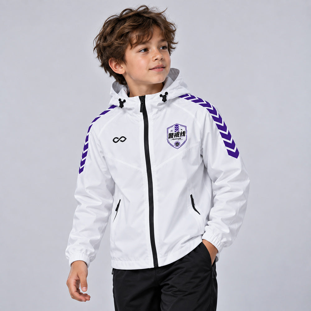 Kid 3rd Gen Rain Jacket Vanta PU Series Vigilux - AS242XFJJX8 white