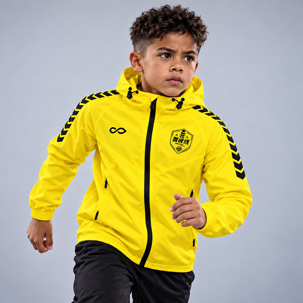 Kid 3rd Gen Rain Jacket Vanta PU Series Vigilux - AS242XFJJX8 yellow