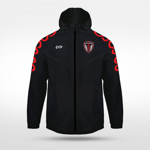 black red