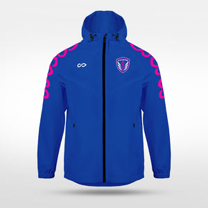 blue pink