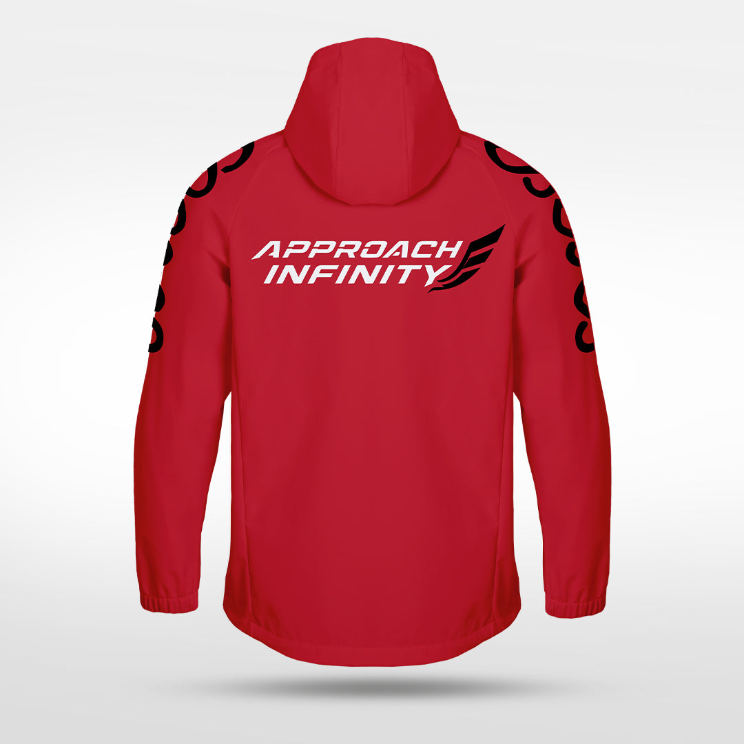 3rd Gen Rain Jacket Vanta PU Series Catenara - AS242XFLD3 red