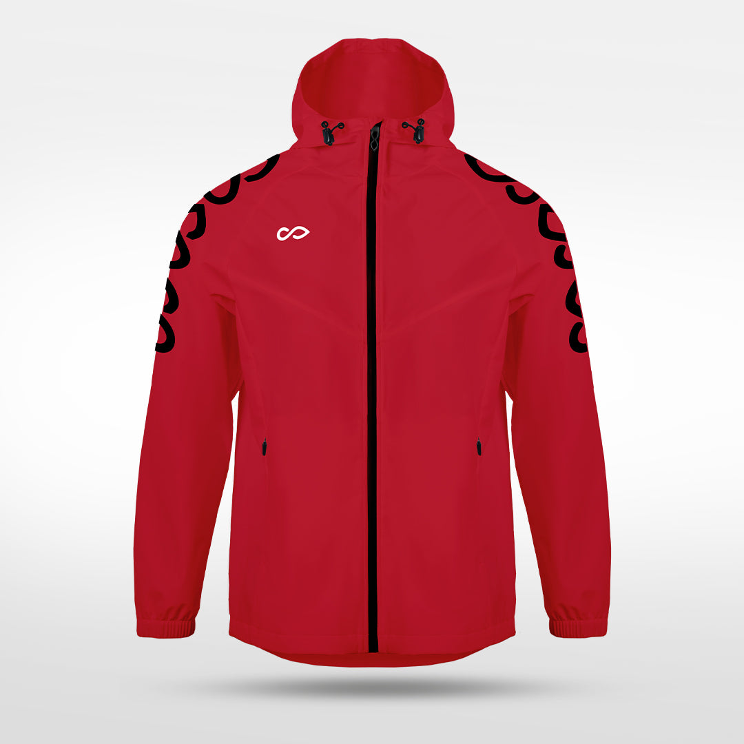 3rd Gen Rain Jacket Vanta PU Series Catenara - AS242XFLD3 red