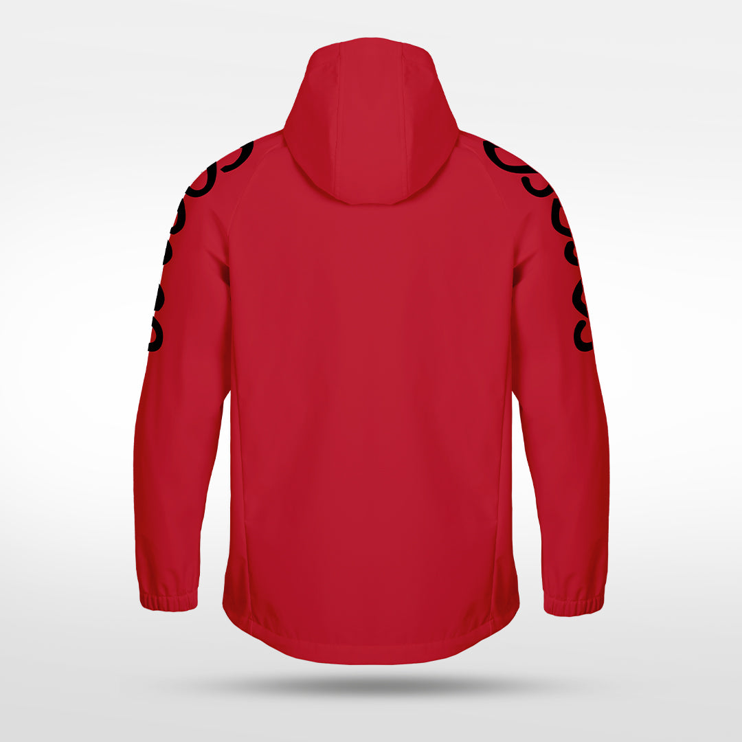 3rd Gen Rain Jacket Vanta PU Series Catenara - AS242XFLD3 red