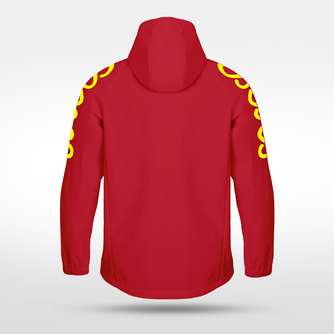 3rd Gen Rain Jacket Vanta PU Series Catenara - AS242XFLD3 red