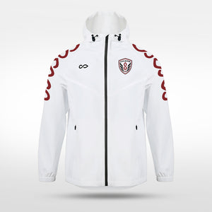 white red