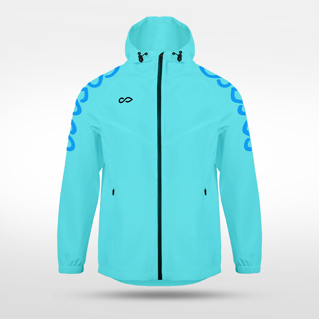 Kid 3rd Gen Rain Jacket Vanta PU Series Catenara - AS242XFLD8 mediumspringgreen