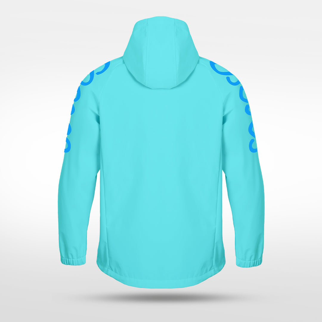 Kid 3rd Gen Rain Jacket Vanta PU Series Catenara - AS242XFLD8 mediumspringgreen