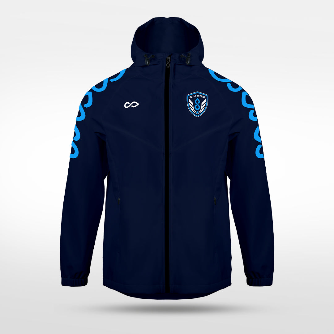 Kid 3rd Gen Rain Jacket Vanta PU Series Catenara - AS242XFLD8 navy