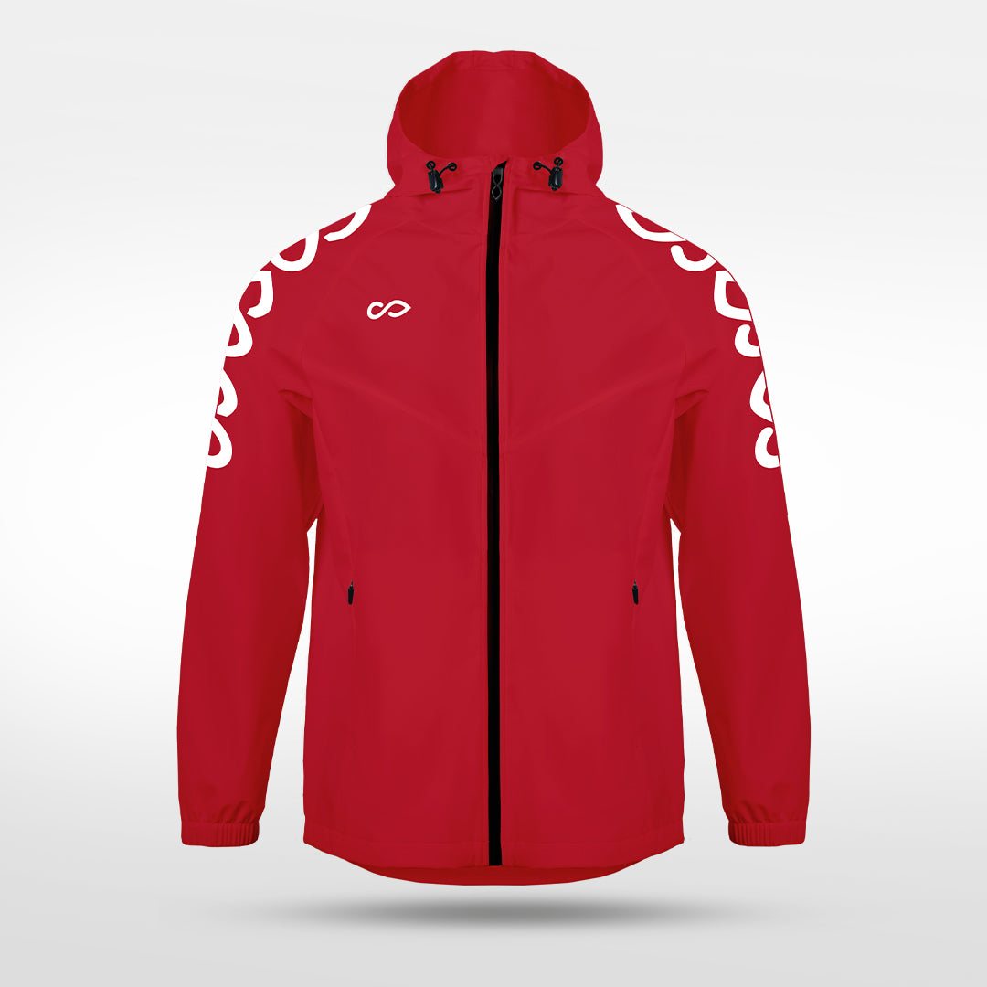 Kid 3rd Gen Rain Jacket Vanta PU Series Catenara - AS242XFLD8 red