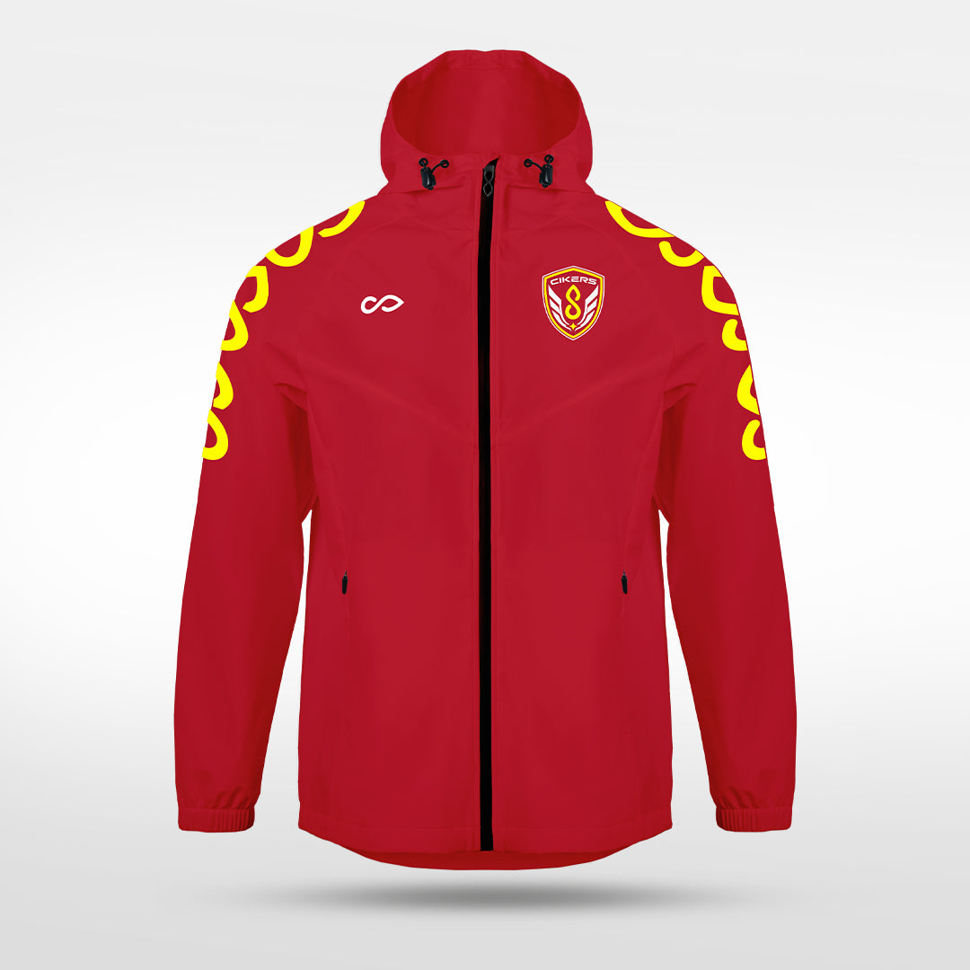 Kid 3rd Gen Rain Jacket Vanta PU Series Catenara - AS242XFLD8 red