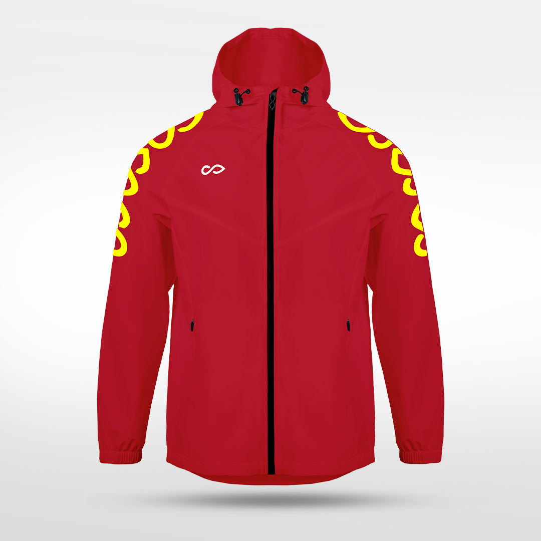 Kid 3rd Gen Rain Jacket Vanta PU Series Catenara - AS242XFLD8 red