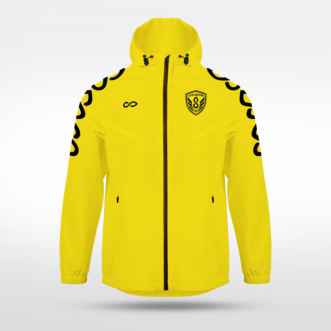 Kid 3rd Gen Rain Jacket Vanta PU Series Catenara - AS242XFLD8 yellow