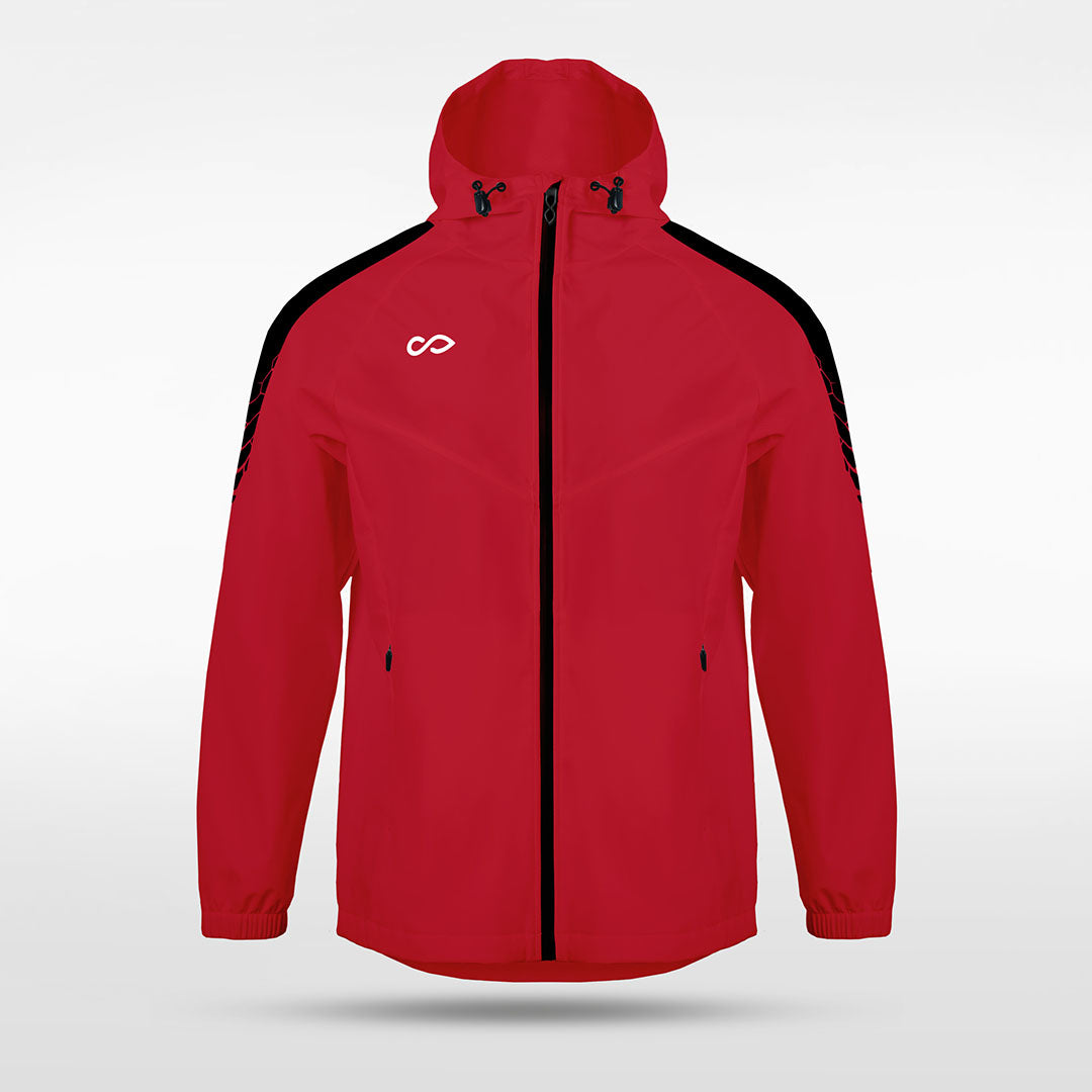 3rd Gen Rain Jacket Vientiane PU Series Draken - AS242XFLM3 red