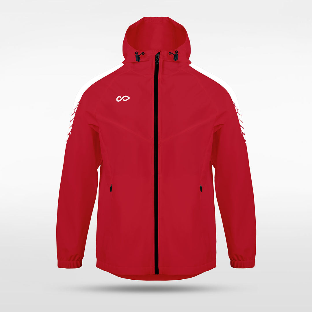 3rd Gen Rain Jacket Vientiane PU Series Draken - AS242XFLM3 red