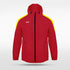 3rd Gen Rain Jacket Vientiane PU Series Draken - AS242XFLM3 red