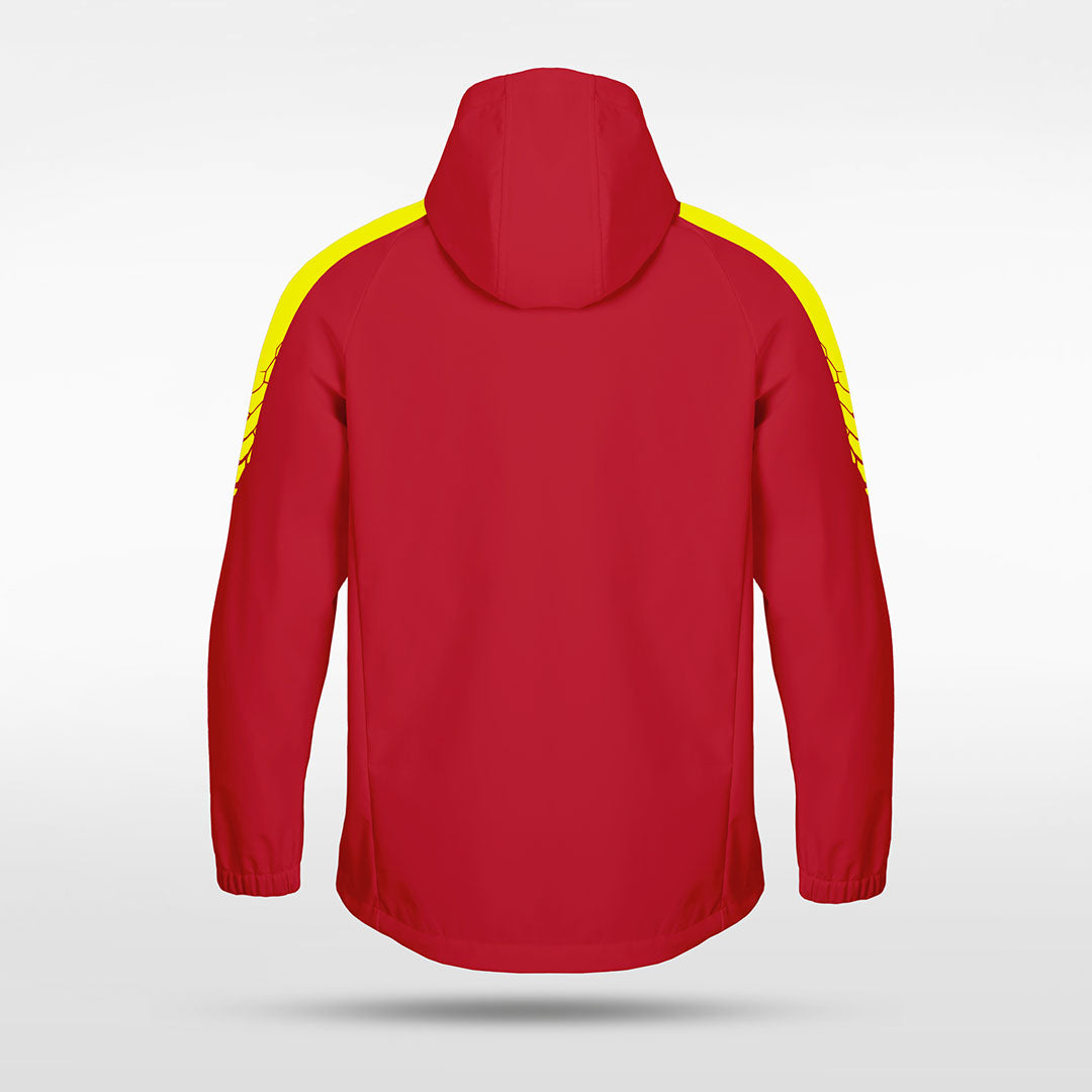 3rd Gen Rain Jacket Vientiane PU Series Draken - AS242XFLM3 red
