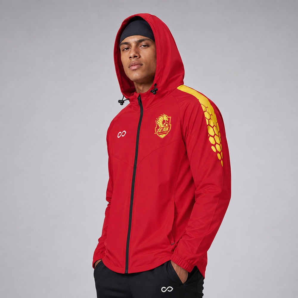 3rd Gen Rain Jacket Vientiane PU Series Draken - AS242XFLM3 red