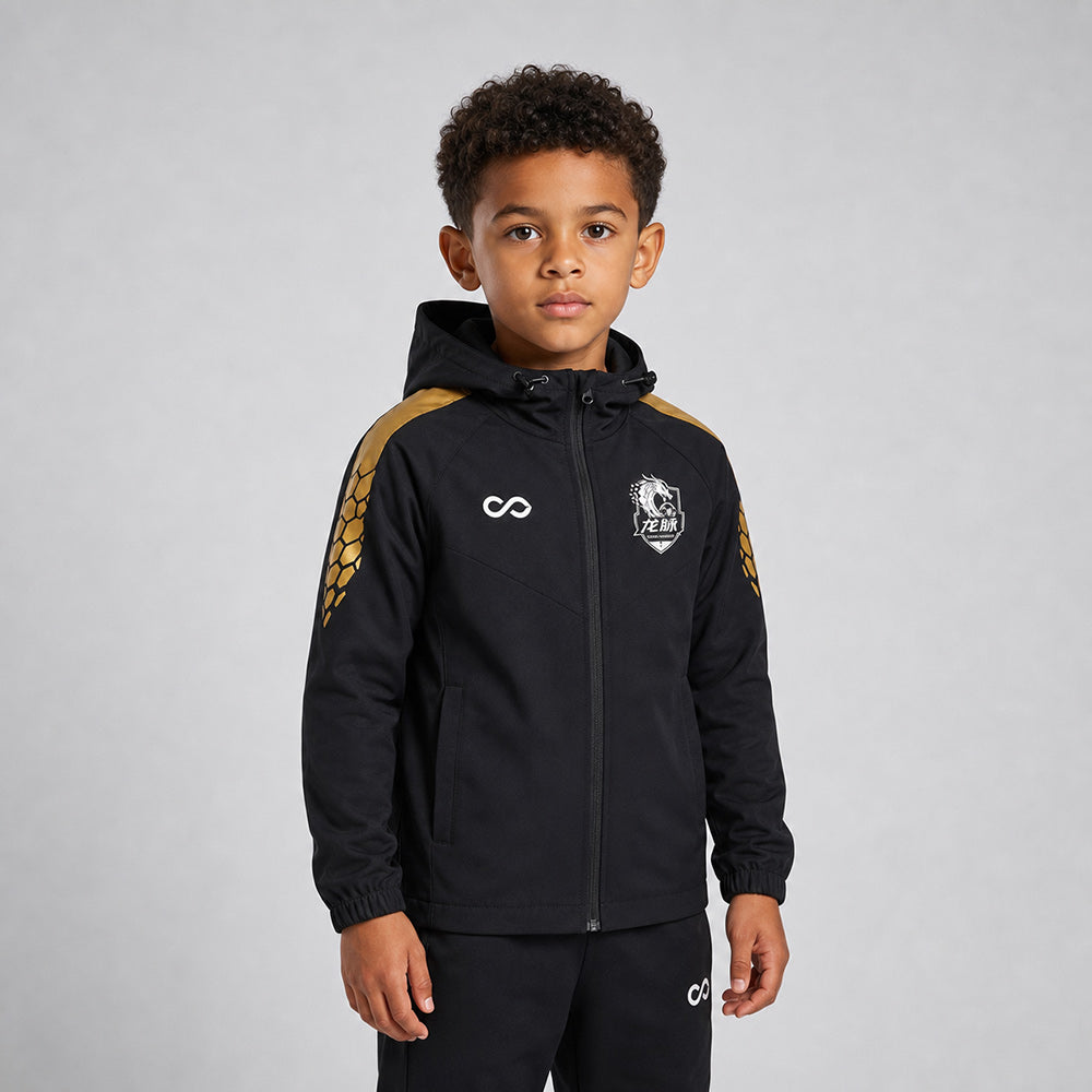 Kid 3rd Gen Rain Jacket Vanta PU Series Draken - AS242XFLM8 black
