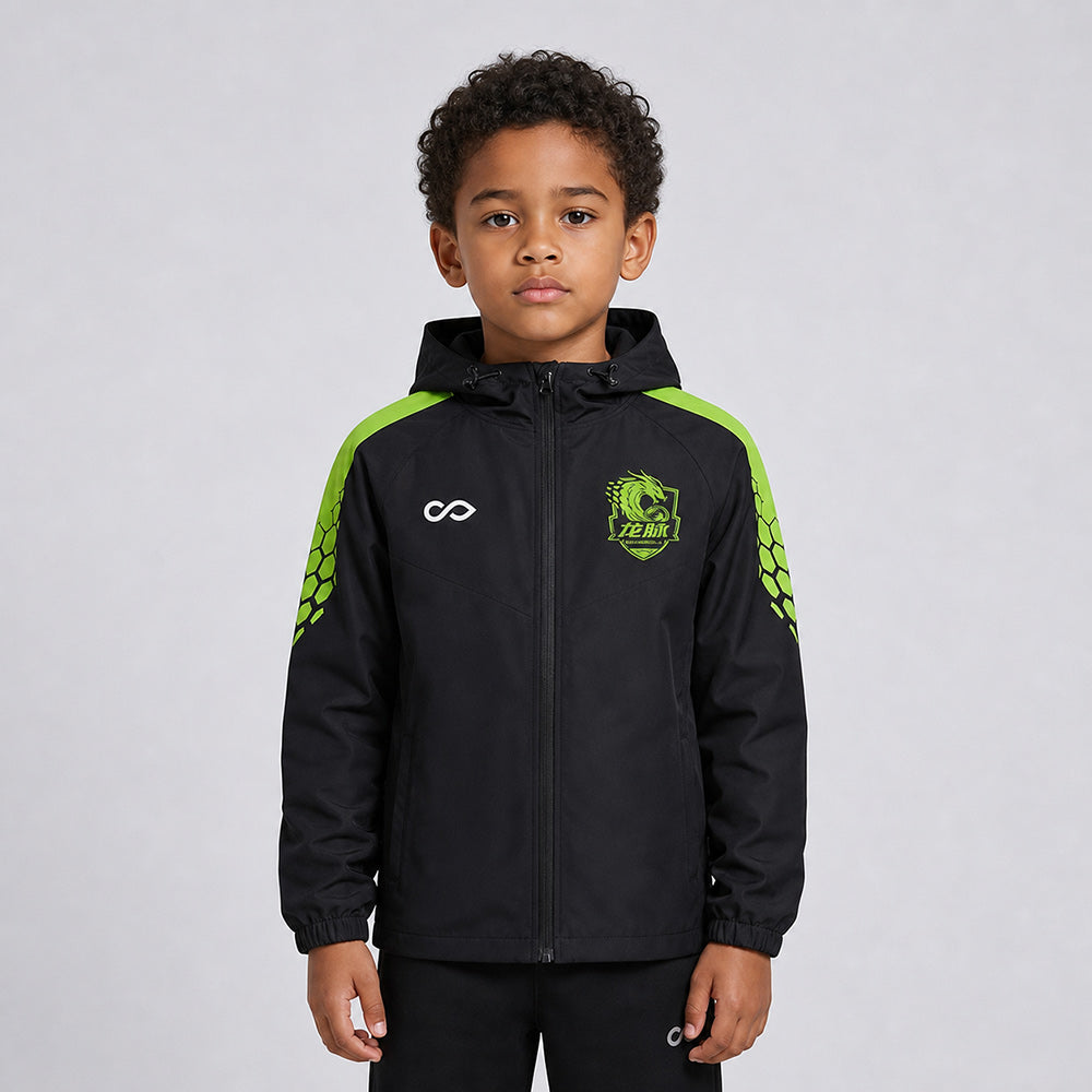 Kid 3rd Gen Rain Jacket Vanta PU Series Draken - AS242XFLM8 black