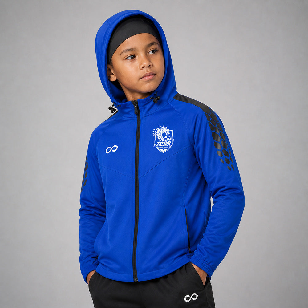 Kid 3rd Gen Rain Jacket Vanta PU Series Draken - AS242XFLM8 blue