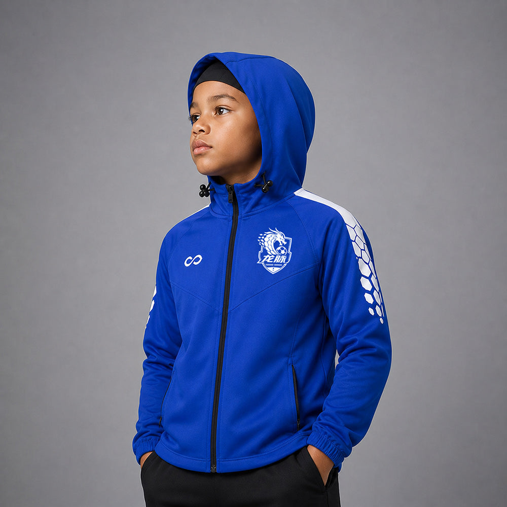 Kid 3rd Gen Rain Jacket Vanta PU Series Draken - AS242XFLM8 blue